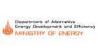 DEPARTMENT OF ALTERNATIVE ENERGY DEVELOPMENT AND EFFICIENCY<br>MINISTRY OF ENERGY